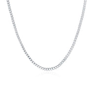 18K White Gold Plated Italian Figaro Chain Necklace, , Golden NYC Jewelry, Golden NYC Jewelry jewelryjewelry deals, swarovski crystal jewelry, groupon jewelry,, jewelry for mom,