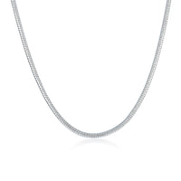 18K White Gold Plated Thick Cut Chain Necklace, , Golden NYC Jewelry, Golden NYC Jewelry jewelryjewelry deals, swarovski crystal jewelry, groupon jewelry,, jewelry for mom,