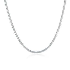 18K White Gold Plated  Thick Cut Chain Necklace, , Golden NYC Jewelry, Golden NYC Jewelry  jewelryjewelry deals, swarovski crystal jewelry, groupon jewelry,, jewelry for mom,