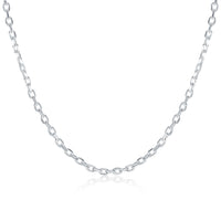 18K White Gold Plated Mini Link Chain Necklace, , Golden NYC Jewelry, Golden NYC Jewelry jewelryjewelry deals, swarovski crystal jewelry, groupon jewelry,, jewelry for mom,