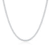 18K White Gold Plated  Classic Curb Chain Necklace, , Golden NYC Jewelry, Golden NYC Jewelry  jewelryjewelry deals, swarovski crystal jewelry, groupon jewelry,, jewelry for mom,