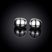 C Cuff Hoop Earring in 18K White Gold Plated, Earring, Golden NYC Jewelry, Golden NYC Jewelry jewelryjewelry deals, swarovski crystal jewelry, groupon jewelry,, jewelry for mom,