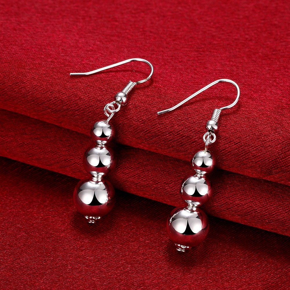 4 PC Drop Earring in 18K White Gold Plated, Earring, Golden NYC Jewelry, Golden NYC Jewelry jewelryjewelry deals, swarovski crystal jewelry, groupon jewelry,, jewelry for mom,
