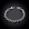 Silver Italian Curb Bracelet