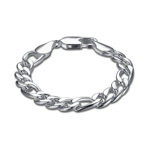 Silver Thick Cut Curb Chain