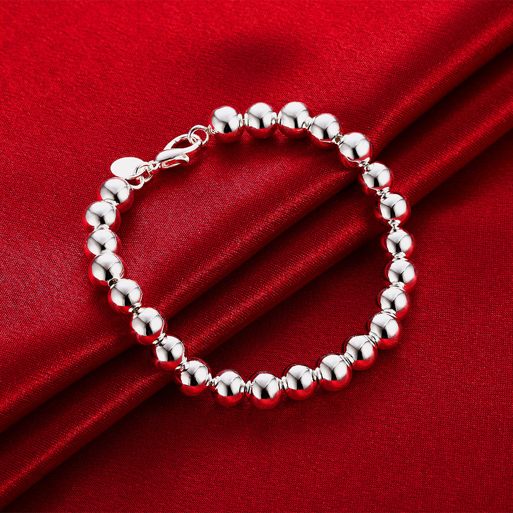 Ball Bracelet in 18K White Gold Plated, Bracelet, Golden NYC Jewelry, Golden NYC Jewelry jewelryjewelry deals, swarovski crystal jewelry, groupon jewelry,, jewelry for mom,