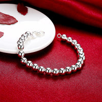 Ball Bracelet in 18K White Gold Plated, Bracelet, Golden NYC Jewelry, Golden NYC Jewelry jewelryjewelry deals, swarovski crystal jewelry, groupon jewelry,, jewelry for mom,