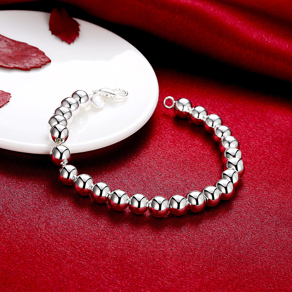 Ball Bracelet in 18K White Gold Plated, Bracelet, Golden NYC Jewelry, Golden NYC Jewelry jewelryjewelry deals, swarovski crystal jewelry, groupon jewelry,, jewelry for mom,
