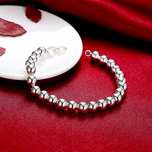 Ball Bracelet in 18K White Gold Plated, Bracelet, Golden NYC Jewelry, Golden NYC Jewelry  jewelryjewelry deals, swarovski crystal jewelry, groupon jewelry,, jewelry for mom,