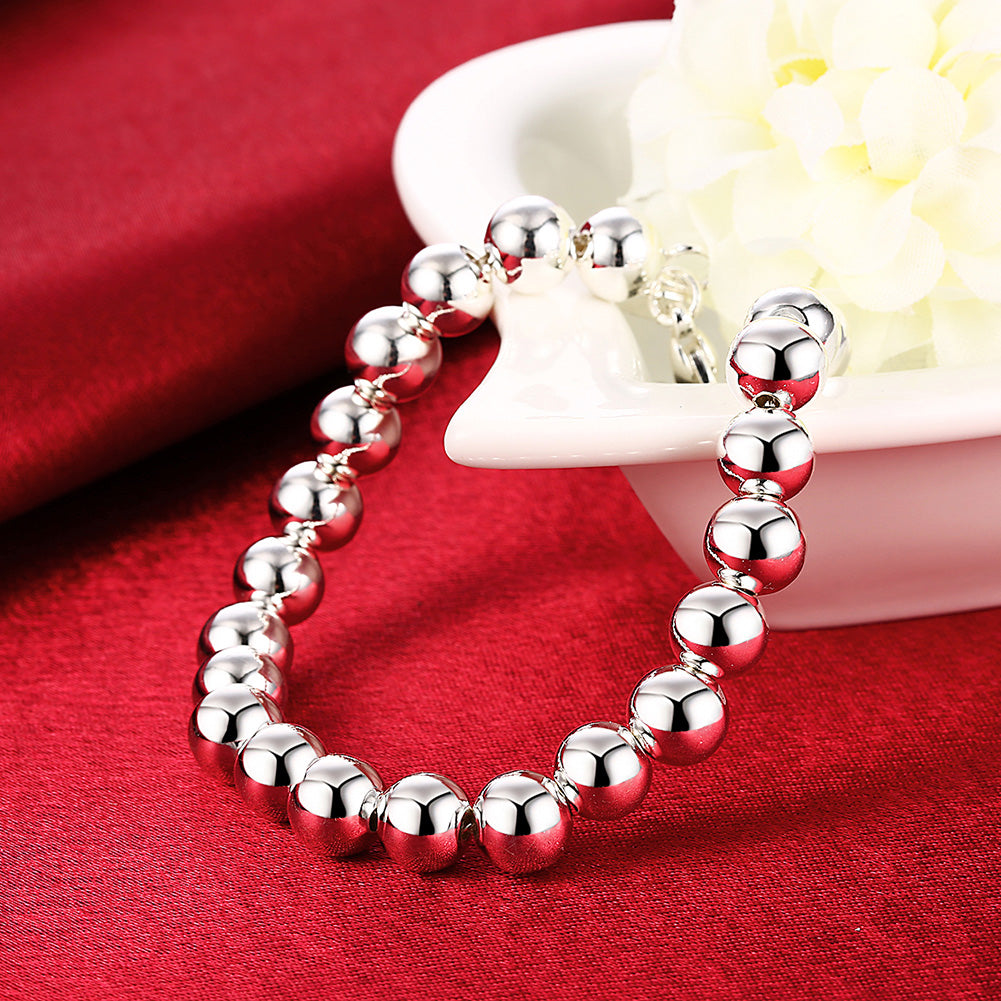 Ball Bracelet in 18K White Gold Plated, Bracelet, Golden NYC Jewelry, Golden NYC Jewelry jewelryjewelry deals, swarovski crystal jewelry, groupon jewelry,, jewelry for mom,
