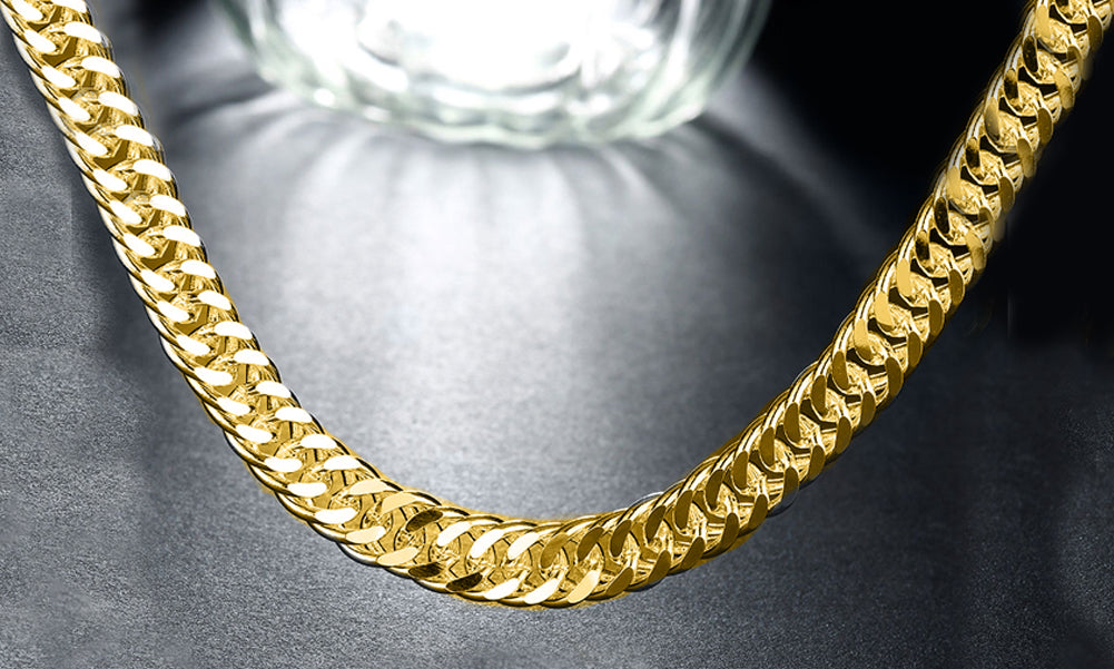 Durable Classic Men's Curb Chain Necklace - Three Options, , Golden NYC Jewelry, Golden NYC Jewelry jewelryjewelry deals, swarovski crystal jewelry, groupon jewelry,, jewelry for mom, 