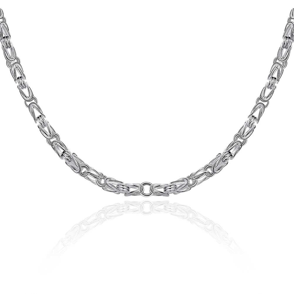Classic Byzantine 5mm Chain Necklace, , Golden NYC Jewelry, Golden NYC Jewelry jewelryjewelry deals, swarovski crystal jewelry, groupon jewelry,, jewelry for mom,