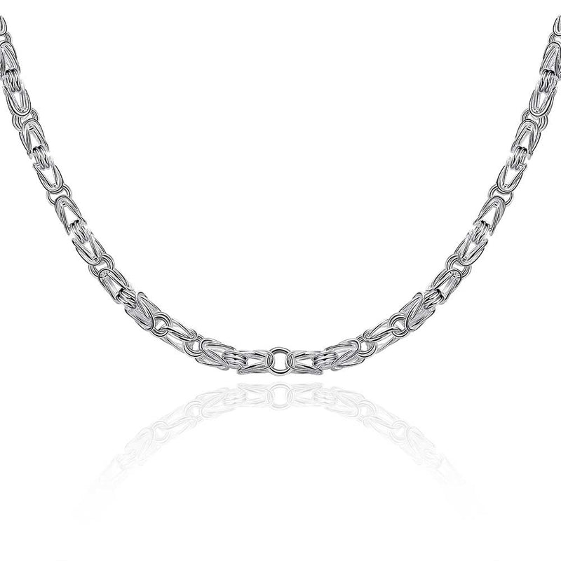 Classic Byzantine 5mm Chain Necklace, , Golden NYC Jewelry, Golden NYC Jewelry jewelryjewelry deals, swarovski crystal jewelry, groupon jewelry,, jewelry for mom,