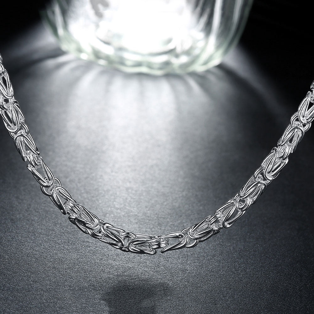 Classic Byzantine 5mm Chain Necklace, , Golden NYC Jewelry, Golden NYC Jewelry jewelryjewelry deals, swarovski crystal jewelry, groupon jewelry,, jewelry for mom,