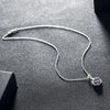 Amethyst Curved Pave Necklace Gemstone, Necklaces, Golden NYC Jewelry, Golden NYC Jewelry jewelryjewelry deals, swarovski crystal jewelry, groupon jewelry,, jewelry for mom, 