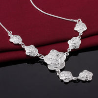 7 Days of Flower Necklace in 18K White Gold Plated, Necklace, Golden NYC Jewelry, Golden NYC Jewelry jewelryjewelry deals, swarovski crystal jewelry, groupon jewelry,, jewelry for mom,