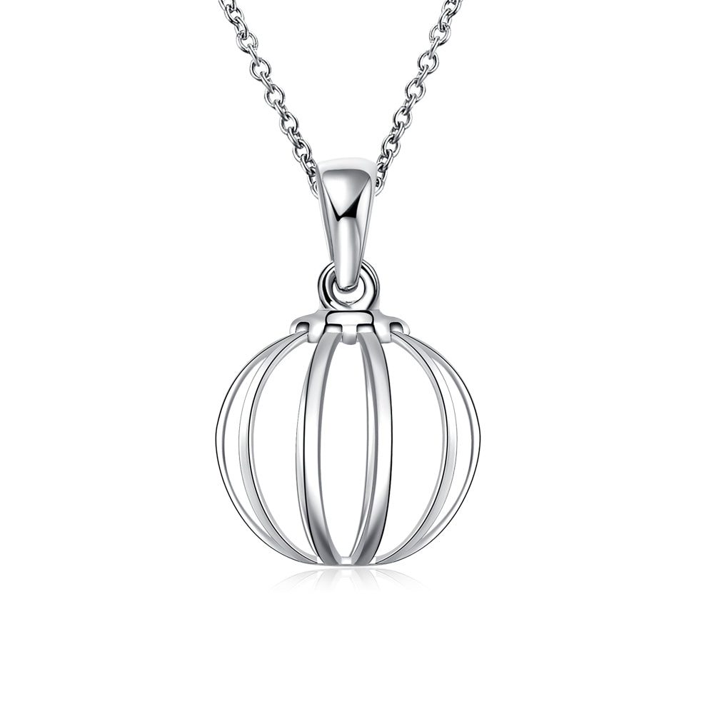 Beach Ball Necklace in 18K White Gold Plated, Necklace, Golden NYC Jewelry, Golden NYC Jewelry jewelryjewelry deals, swarovski crystal jewelry, groupon jewelry,, jewelry for mom,
