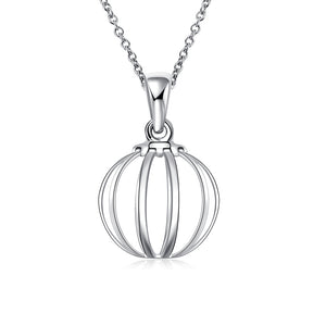 Beach Ball Necklace in 18K White Gold Plated, Necklace, Golden NYC Jewelry, Golden NYC Jewelry  jewelryjewelry deals, swarovski crystal jewelry, groupon jewelry,, jewelry for mom,