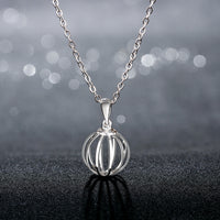 Beach Ball Necklace in 18K White Gold Plated, Necklace, Golden NYC Jewelry, Golden NYC Jewelry jewelryjewelry deals, swarovski crystal jewelry, groupon jewelry,, jewelry for mom,