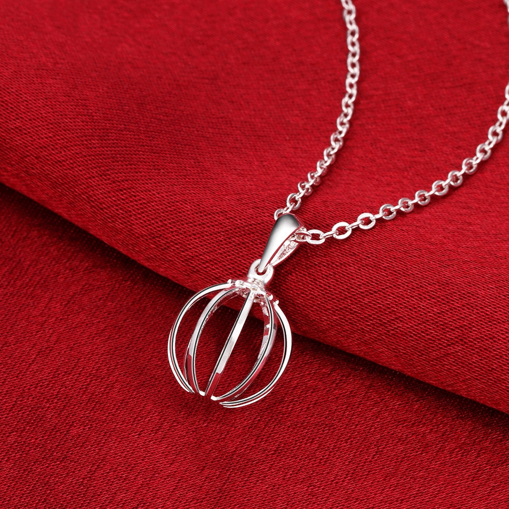 Beach Ball Necklace in 18K White Gold Plated, Necklace, Golden NYC Jewelry, Golden NYC Jewelry jewelryjewelry deals, swarovski crystal jewelry, groupon jewelry,, jewelry for mom,
