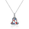 Christmas Theme Cute & Kitschy Necklaces in Silver Plating- Multiple Options Available