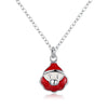 Christmas Theme Cute & Kitschy Necklaces in Silver Plating- Multiple Options Available