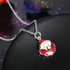 Christmas Theme Cute & Kitschy Necklaces in Silver Plating- Multiple Options Available