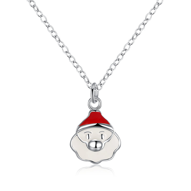 Christmas Theme Cute & Kitschy Necklaces in Silver Plating- Multiple Options Available