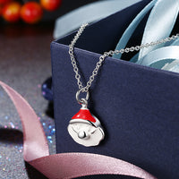 Christmas Inspired Necklace in 18K White Gold Plated, Necklace, Golden NYC Jewelry, Golden NYC Jewelry jewelryjewelry deals, swarovski crystal jewelry, groupon jewelry,, jewelry for mom,