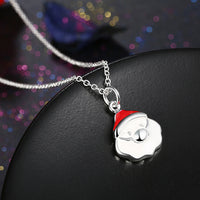 Christmas Inspired Necklace in 18K White Gold Plated, Necklace, Golden NYC Jewelry, Golden NYC Jewelry jewelryjewelry deals, swarovski crystal jewelry, groupon jewelry,, jewelry for mom,