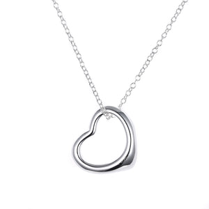 Baby Heart Necklace in 18K White Gold Plated, Necklace, Golden NYC Jewelry, Golden NYC Jewelry  jewelryjewelry deals, swarovski crystal jewelry, groupon jewelry,, jewelry for mom,