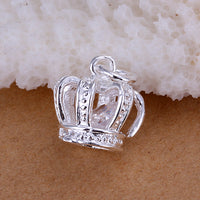 Crown Necklace in 18K White Gold Plated, Necklace, Golden NYC Jewelry, Golden NYC Jewelry jewelryjewelry deals, swarovski crystal jewelry, groupon jewelry,, jewelry for mom,
