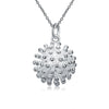 Shining Bubble Necklace in 18K White Gold Plated