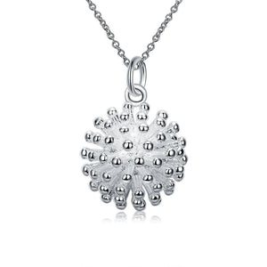 Shining Bubble Necklace in 18K White Gold Plated