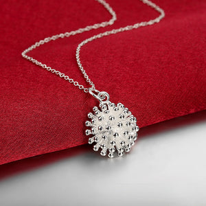 Shining Bubble Necklace in 18K White Gold Plated