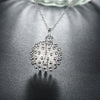 Shining Bubble Necklace in 18K White Gold Plated