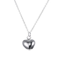 Bubble Heart Necklace in 18K White Gold Plated, Necklace, Golden NYC Jewelry, Golden NYC Jewelry jewelryjewelry deals, swarovski crystal jewelry, groupon jewelry,, jewelry for mom,