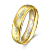 Lord of the Rings Inspired Ring in 18K Gold Played