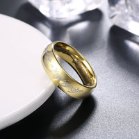 Lord of the Rings Inspired Ring in 18K Gold Played
