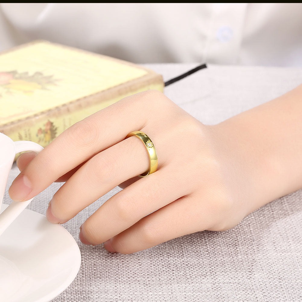 18K Gold Plated Mini Scribed Ring, , Golden NYC Jewelry, Golden NYC Jewelry jewelryjewelry deals, swarovski crystal jewelry, groupon jewelry,, jewelry for mom,