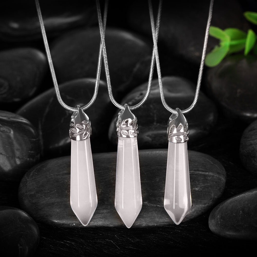 2.00 Natural Opal Natural Stone Necklace in 18K White Gold Plated, Necklace, Golden NYC Jewelry, Golden NYC Jewelry jewelryjewelry deals, swarovski crystal jewelry, groupon jewelry,, jewelry for mom,