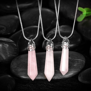 2.00 Natural Pink Natural Stone Necklace in 18K White Gold Plated, Necklace, Golden NYC Jewelry, Golden NYC Jewelry  jewelryjewelry deals, swarovski crystal jewelry, groupon jewelry,, jewelry for mom,