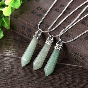 2.00 Natural Green Natural Stone Necklace in 18K White Gold Plated, Necklace, Golden NYC Jewelry, Golden NYC Jewelry  jewelryjewelry deals, swarovski crystal jewelry, groupon jewelry,, jewelry for mom,