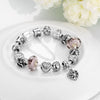 Real Love Is Everywhere Pandora Inspired Bracelet - Golden NYC Jewelry