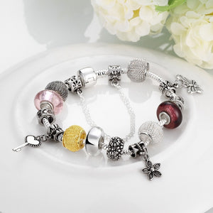 Treasures of the Sea Pandora Inspired Bracelet - Golden NYC Jewelry