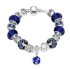 50 Shades of Color Pandora Inspired Bracelet - Golden NYC Jewelry