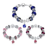 50 Shades of Color Pandora Inspired Bracelet - Golden NYC Jewelry