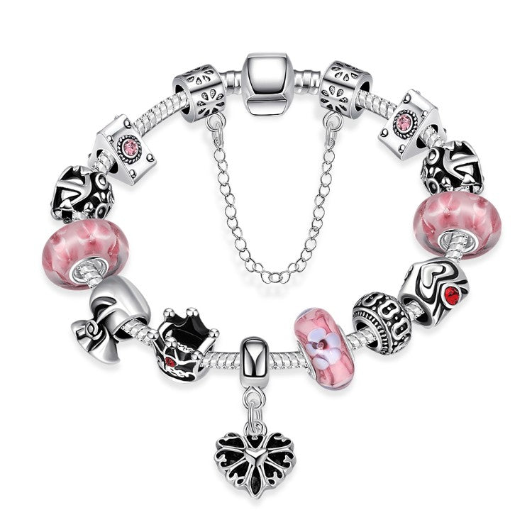 Sweet Bubblegum Pandora Inspired Bracelet - Golden NYC Jewelry