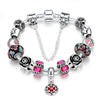 Light Pink Wave Pandora Inspired Bracelet - Golden NYC Jewelry