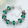 Green Meadows Pandora Inspired Bracelet - Golden NYC Jewelry